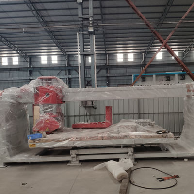 Leistungsfähige Infrarotbrücke Stein Block Schneidemaschine SCT-1200 MM 0-90 Grad Drehung