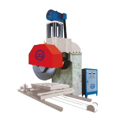 55kw Motor 1600mm Einarm-Mehrblätter-Stein-Schneidemaschine für Granit-Block-Schneider