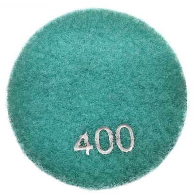 4'' Diamantpolierwerkzeuge für Granit, Marmor, Stein, 3-Stufen-Pads, Abrasiven, Sandpapier