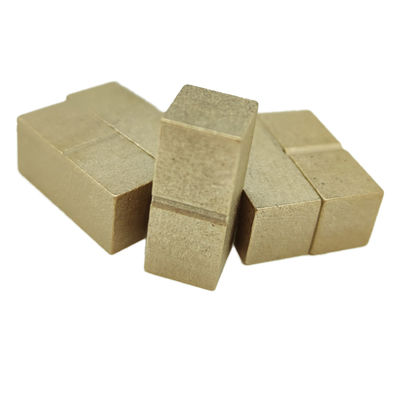 Flachgeformtes Diamantsegment zur Kalibrierung von Marmor und Travertin 24*10*10mm individuell