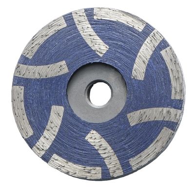 Schärfe Einreihenrad für gute Verschleißfestigkeit Granitharz gefüllt Turbo-Cup-Rad