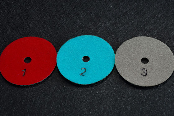 Top- D100MM-Diamantpolierpads für Steine von 100 mm bis 300 mm