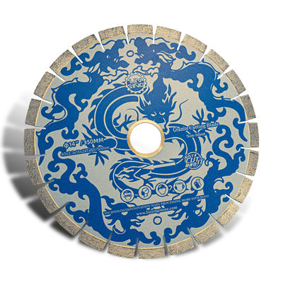 Schnell schneidende und lange Lebensdauer D350mm Granit-Diamantsäge für den brasilianischen Markt
