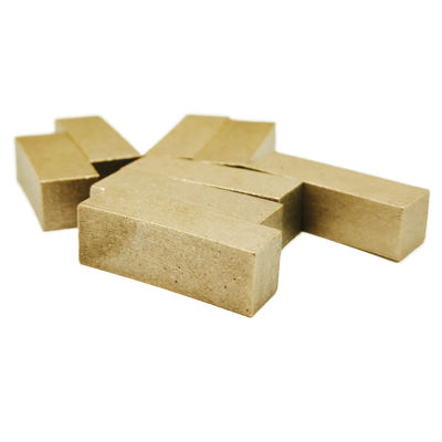 Schnell geschliffene und langlebige 30*10*10 Sandwich Diamantsegmente zum Schneiden von Beige Travertin