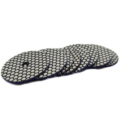 OEM-Unterstützung 125 mm Harzbindung Diamant Flexible Trockenpolieren Pad für Granitmarmor