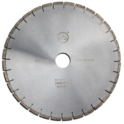 Hochfrequenzbrastete Diamantmarmorscheibe 400 mm für das Schneiden von Sinterstein mit langer Lebensdauer