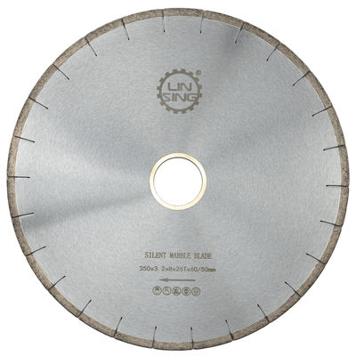 Hochfrequenzbrastete Diamantmarmorscheibe 400 mm für das Schneiden von Sinterstein mit langer Lebensdauer