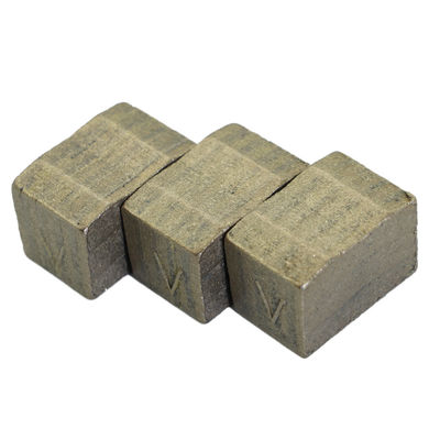 Hochfrequenzbrachte zweischneidige Diamantsegmente für das Granitschneiden 22*13,1/13,9*15mm