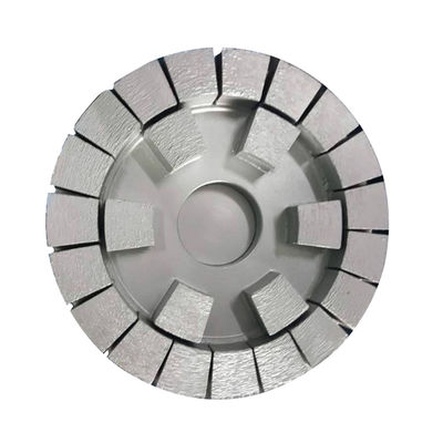 Abrasiver Diamant-Satellit für Granit-Schleifwerkzeuge Durchmesser 130 mm-150 mm Grit 30-100