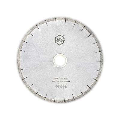 40 mm CrN Veredelung professionelle Diamantsäge für schnelles Schneiden von Quarz D400 mm