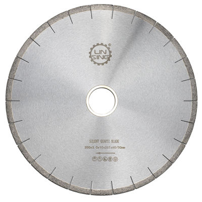 40 mm CrN Veredelung professionelle Diamantsäge für schnelles Schneiden von Quarz D400 mm