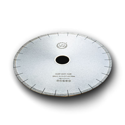 40 mm CrN Veredelung professionelle Diamantsäge für schnelles Schneiden von Quarz D400 mm