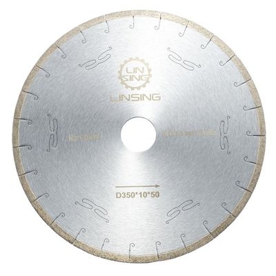 Schneideresultat 1/8IN 350MM 450MM 500MM Diamant Horizontales Sägeblatt für Marmor