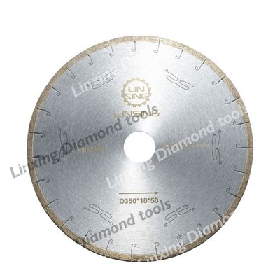 Gute Schärfe und stabile Leistung Diamantsägen für das Schneiden von Marmor D400 Stein