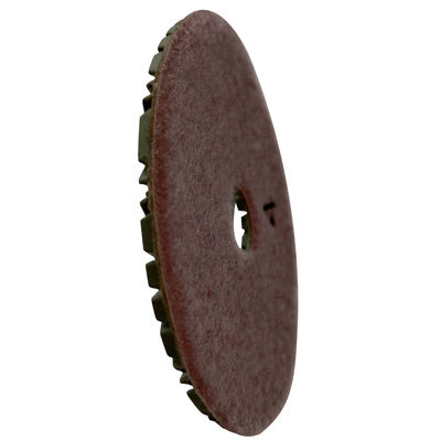A-Klasse 4 Zoll Harz Bindung 4 Schritt Flexible Polierpads für trockene kundenspezifische Unterstützung ODM
