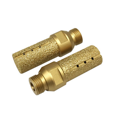 CNC-Schneiden Diamantwaschbecken-Rad-Vakuum-Geschweißtes Fräsen Fingerbits für Fräsmaschine