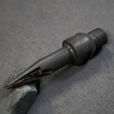 1/2 "G Verbindung CNC Kegelmühle Bit Stein Schnitzerei Mini-Schleifmaschine Bits mit Zinnbeschichtung