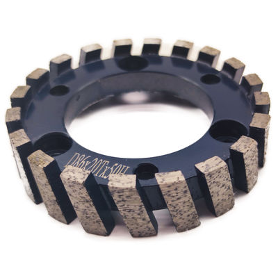 Schleifstein/Slabs/Fliesen mit CNC-Stubbing-Rad schwarz/Silber/rot und mehr
