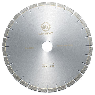 400 mm Diamant-Schneidesaug-Klinge-Scheibe für künstlichen Stein 29 Zähne und garantiert