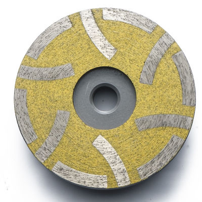 Customized Support OEM Metal Bond Diamond Angle Grinder Cup Wheel für das Steingeläutern