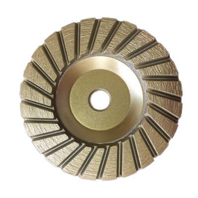 Customized Support OEM Metal Bond Diamond Angle Grinder Cup Wheel für das Steingeläutern