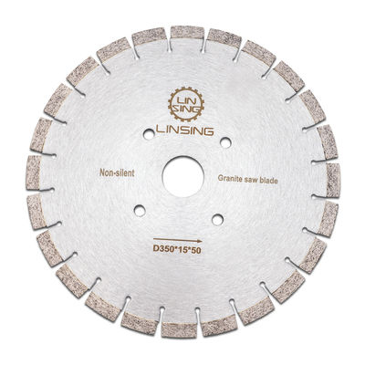 Nässe/Trocknes Schneiden Diamantpulver Legierung Stahl Säge Klinge für Granit D350MM 400MM D500MM