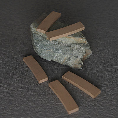 Marmorschnittsegmente 40*5*10mm Diamantwerkzeuge für und ARC-Form Steinschneiden 450mm