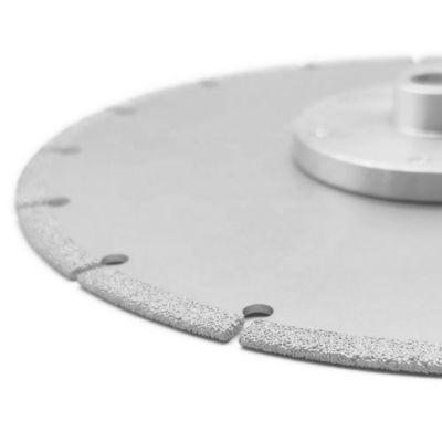Schneidende Vakuumschmelzschneider Schleifscheibe 230 mm mit Metallpulver Diamantharz