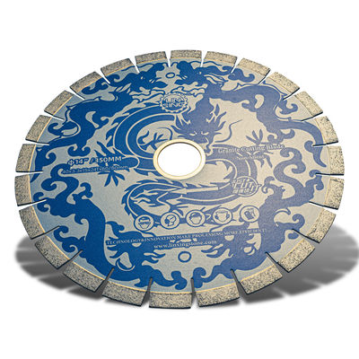 Kleine U-Diamantblätter 350 mm Sägeblatt für Granitschneiden Schneidblatt Breite 3,2-4,2 mm