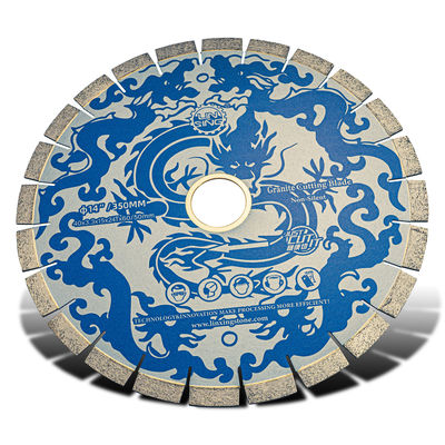 Kleine U-Diamantblätter 350 mm Sägeblatt für Granitschneiden Schneidblatt Breite 3,2-4,2 mm