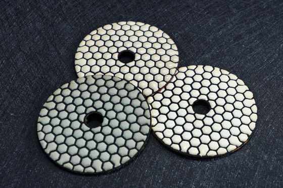 Harzbindung D150MM D180MM Trocken-Nass-Diamantpolierpads Grit buff