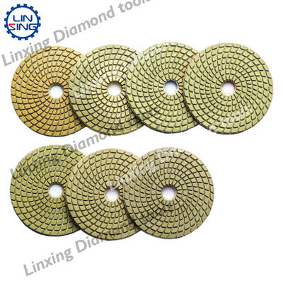 Harzbindung D150MM D180MM Trocken-Nass-Diamantpolierpads Grit buff