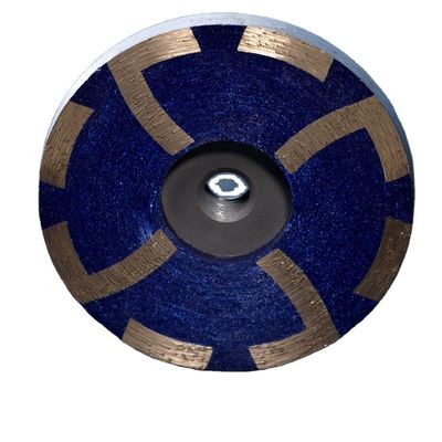 40/50 Grit 4 Zoll Diamant-Schleifbecherräder mit Metallbindemittel