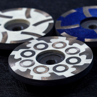 40/50 Grit 4 Zoll Diamant-Schleifbecherräder mit Metallbindemittel