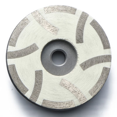 Durchmesser maßgeschneiderte akzeptable 100 mm Cup Diamant Schleifrad für Platten Polieren