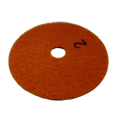 Steinflexible Abrasive 4&quot; Harzbindung 3 Stufen Polierpads für Granitmaschinen