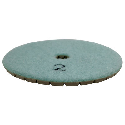 3 / 4 Zoll Diamantpolierpads für das Polieren von Steinplatten
