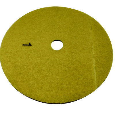 Anpassungsfarben 3 Schritte Harzbindung Flexible Polierpads für Granitmarmor